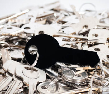 Key-Shaped Keychain
