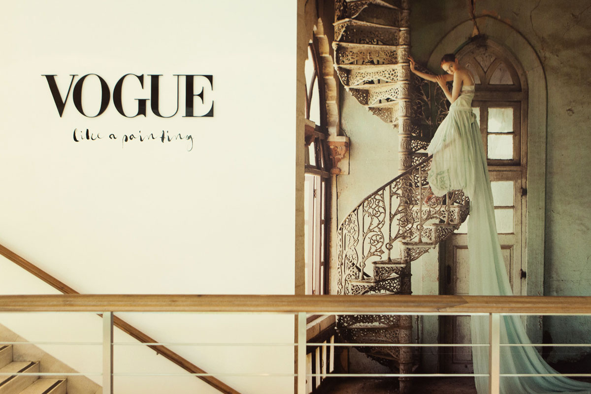 “Vogue: Like a Painting” exhibition at Thyssen Museum, Madrid.